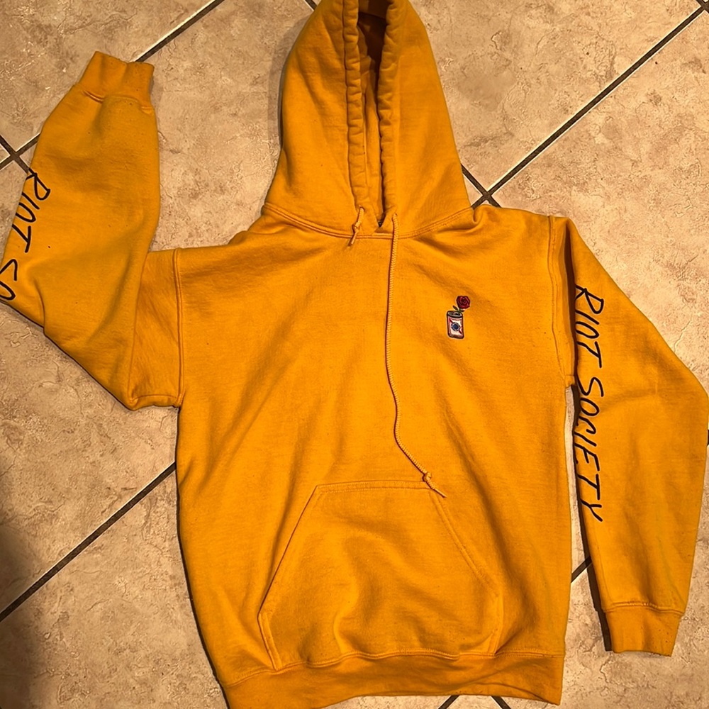 Yellow Riot Society Hoody